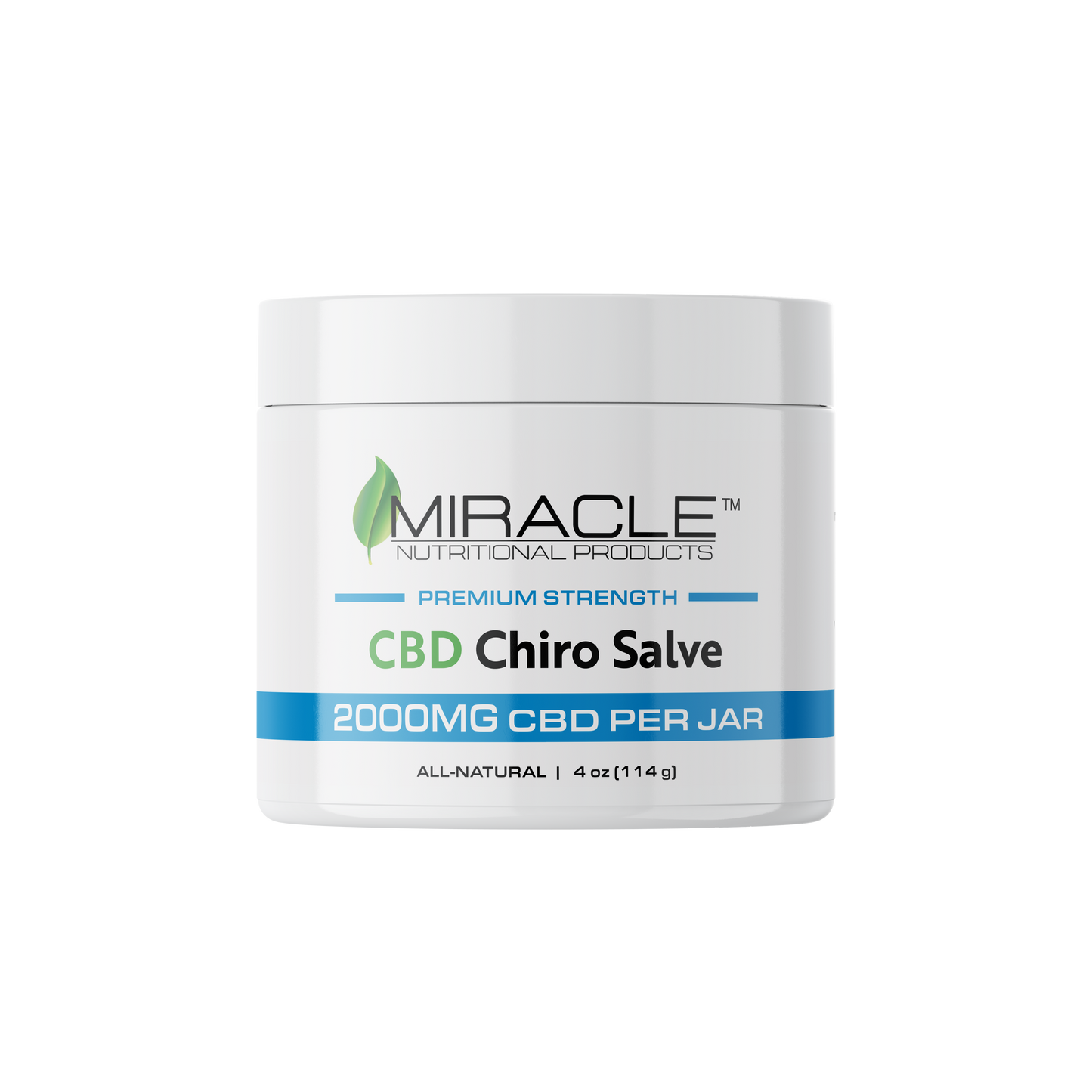 2000mg CBD Chiro Salve