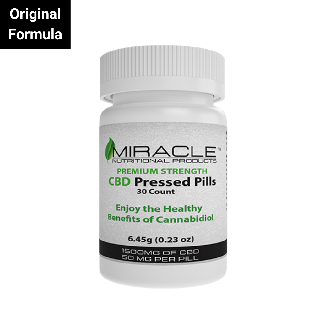 Premium Strength CBD Pressed Pills 1500mg (30ct)