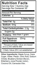 Load image into Gallery viewer, 25mg Full Spectrum CBD Gummies - 30ct.
