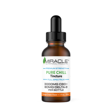 Load image into Gallery viewer, Pure Chill Drops with 3000mg Full Spectrum CBD &amp; 80mg D9
