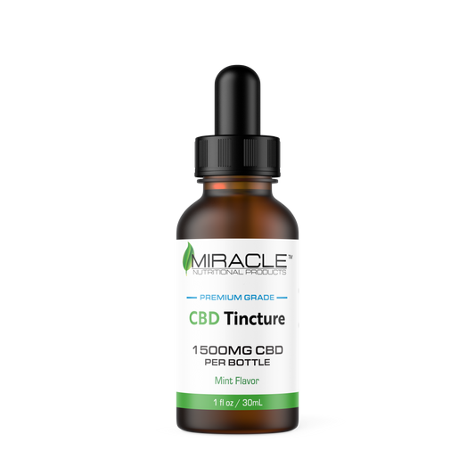 1500mg Pharma Grade CBD Tincture Oil - Mint Flavor