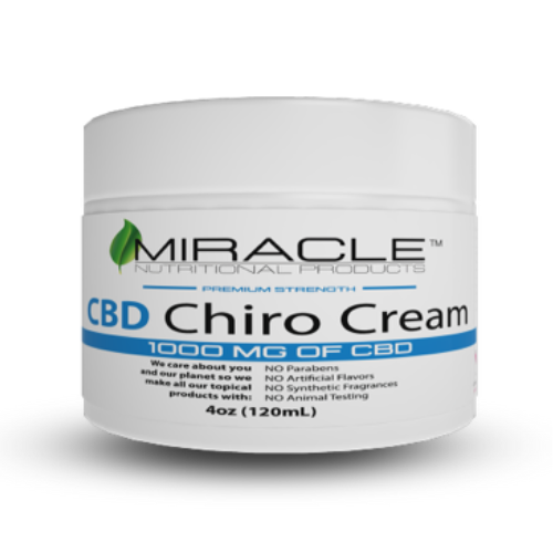 Premium Strength CBD Chiro Cream 1000mg     **New and Improved OTC Formula!**                                  Back in stock in 2 weeks